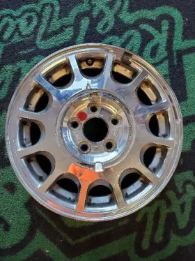12-windows Ford 560-03354c Wheel 15x6 Aluminum Chrome Look Fits 98-99 Taurus 369215
