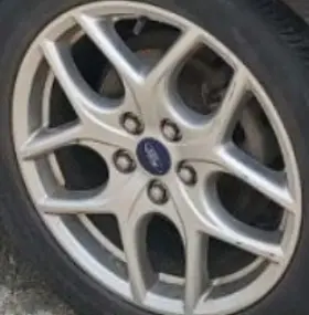 560-10011a Ford 2015 Focus Oe Wheel 17x7 10 Spoke 5 Y Argent