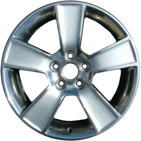 6r3z1007aa Ford Refurbished Metallic Polished Aluminum Wheel 18 X 8.5