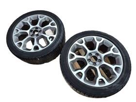 Ford 735577032 2014 Fiat 500l Trekking Wheel Rim With Tire Good Year 225/45 R17 2 Pcs Oem