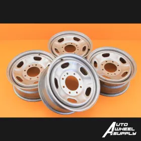 Bc341015ja Ford F-250 F-350 2010-2024 Silver 17 Inch Oem Steel Set Of 4 Wheels Rims