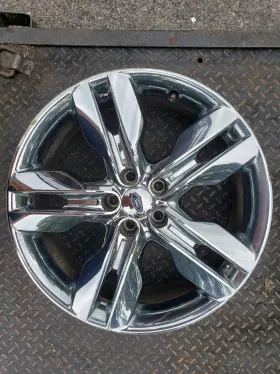 Bt4z1007d Ford 2011-2014 Edge Oem Wheel 20 Inch Chrome Clad Rim Stock Factory 3847