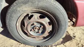 F4bz1007a Ford 1994-1997 Aspire 13 Steel Wheel Oem Factory Rim #1