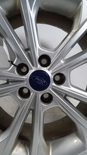 Gj5c1007c1a Ford 2018 Escape Oem 18 Wheel Rim - White Used 106k Miles