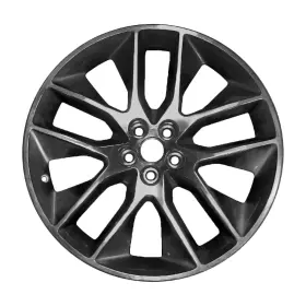 Gt4c1007c7a Ford Refurbished Painted Dark Smoked Hypersilver Aluminum Wheel 20 X 8.5