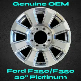 Hc3c1007ha Ford 20 Inch Wheel For F250 F350 Platinum 2017-2022 Stock Oem Rim F-250 F-350