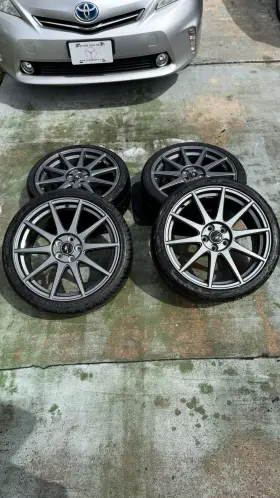 Hh1ej-1007-a1a Ford Genuine Set Of 4 Alloy Wheels 235/35 Zr19