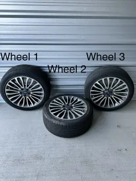 Hs7z1007c Ford 2017 Fusion Factory 18x8 Aluminum Alloy Rims Oem Original Equipment