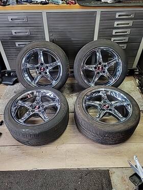 Ford M-1007-c58 94-04 Racing Oem Chrome 1995 Cobra Inch R Wheel Motorsport Rim 1994