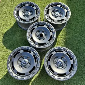 M1007kp1785e Ford 2021-2025 17 Inch Bronco Everglades Carbonized Grey Factory Oem Wheels Set Of 5