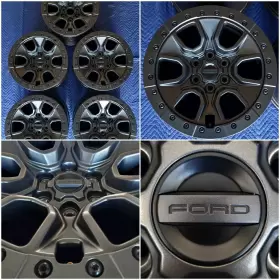 Nb3v-1007-bb Ford Bronco Raptor Oem 17 Inch Beadlock Wheels Super Clean Set 2023 Fit F150