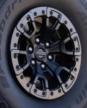 Nb3v-1007-cb Ford 5x Oem 17 Inch 17x8.5wheels Beadlock Fits F-150 Raptor And Bribco