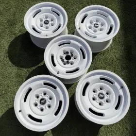 N2dc-1007-a1a Ford Oem 17 Inch Bronco Heritage White Factory Stock Wheels Sasquatch Set Of 5 Tpms