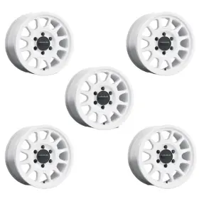 M-1007k-m1785w Ford Racing Method Wheel 17x8.5 Inch Oxford White Set Of 5 Bronco 2021-2024