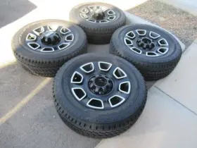 Rc3c-1007-ha Ford 2024 F250 F350 Platinum Oem Factory 20 Inch Wheels Rims Black Tires 450 Miles