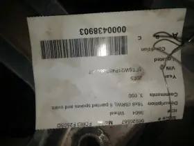 560-03604 Ford Truck Wheel 18x8 Srw King Ranch Pkg Fits 05-10 F250sd Pickup 3956609