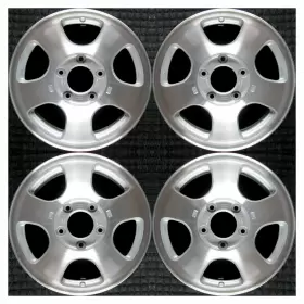Xl3z1007cb Ford Set 1999 2000 Expedition F150 F-150 Oem Factory Machined Wheels Rims 3347
