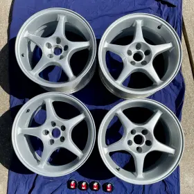 Yr3v-1007-ab Ford Genuine 2000 Mustang Cobra R Wheels Rims Oem Oe Yr3v1007ab