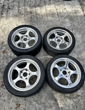 Rs-17 Forgeline Competition Rs Porsche Original 17 Inch Wheels Set No Center Caps