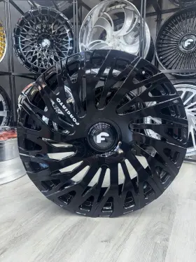 72727383 Forgiato 2024 Cadillac Escalade 28-m Biaforca All Gloss Black Wheels