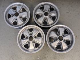 Fuchs 90136101600 Used 1969 1970 Wheels 5.5jx14 Forged Aluminum Set Of 4