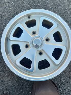 Fuchs 911361011 Porsche 4 Lug Wheel 5.5x15 914361011