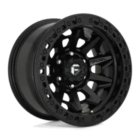 D11417908445 Fuel 1pc 17x9 D114 Covert Beadlock 6x139.7 Black -15mm