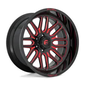 D66322208947 Fuel 1pc 22x12 D663 Ignite 6x135 Black -43mm
