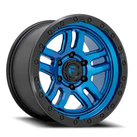 D79020008447 Fuel 1pc Off Road D790 Ammo 20x10 6x5.5 -18mm Blue/black