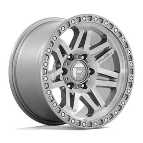 Fuel 1pc D81217908445 4 - D812 Syndicate 17x9 6x139.7 Silver -12mm
