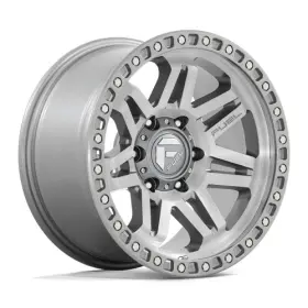 D81217908445 Fuel 1pc 4 - D812 Syndicate 17x9 6x139.7 Silver -12mm