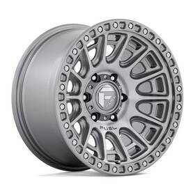 Fuel 1pc D83317908445 4 - D833 Cycle 17x9 6x139.7 Silver -12mm