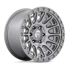 D83317908445 Fuel 1pc 4 - D833 Cycle 17x9 6x139.7 Silver -12mm