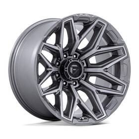Fuel 1pc Fc854ax20908001 20x9 Flux 8x165.1 Silver 1mm