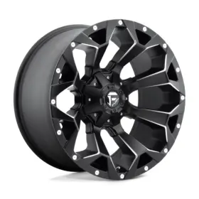 D54618902645 Fuel New Set Of 5-fuel Off-road Assault 18x9 Matte Black/mill 5x127/5x4.5 Wheels Jeep