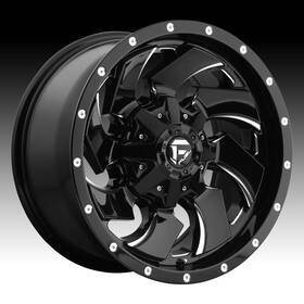 Fuel D57420208247 D574 Cleaver Gloss Black Milled 20x12 8x6.5 -44mm