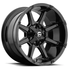 D57520008250 Fuel D575 Coupler 20x10 8x6.5 Inch -12mm Gloss Black Wheel Rim 20