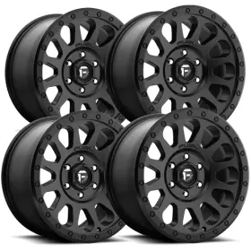 D57918909452 Fuel Set Of 4 D579 Vector 18x9 6x120 6mm Matte Black Wheels Rims 18 Inch