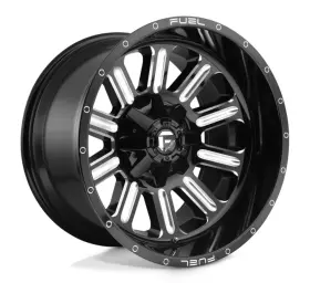 D62020009846 Fuel 1 20 Inch New 20x10 Hardline Gloss Black Milled 6x135