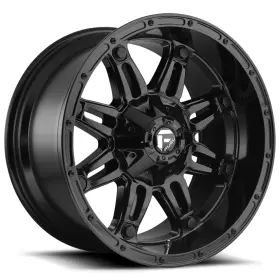 D62520901750 Fuel D625 Hostage 20x9 8x170 1mm Gloss Black Wheel Rim 20 Inch