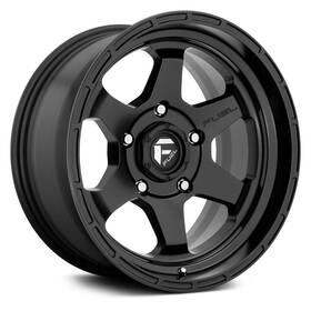 Fuel D66417907550 D664 Shok Wheel 17x9 1 5x127 71.5 Black Single Rim