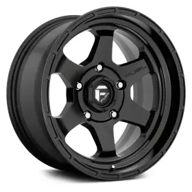 D66417907550 Fuel D664 Shok Wheel 17x9 1 5x127 71.5 Black Single Rim