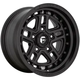 D66717907545 Fuel D667 Nitro 5 17x9 5x5 Inch -12mm Matte Black Wheel Rim 17