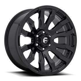 Fuel D67520908457 Blitz D675 Rim 20x9 6x139.7 Offset 20 Gloss Black / Milled Quantity Of 4