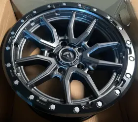 D6801890b445 Fuel Rebel 5 D680 Matte Anthracite Wheel Rim 18x9 5x139.7 -12mm