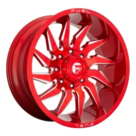 D74520005647 Fuel D745 Saber Rim 20x10 5x150 Offset -18 Candy Red Milled Quantity Of 1