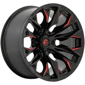 D82320008447 Fuel D823 Flame 20x10 6x5.5 Inch -18mm Black/red Wheel Rim 20
