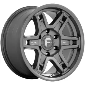 D83817857542 Fuel D838 Slayer 17x8.5 5x5 Inch -15mm Gunmetal Wheel Rim 17
