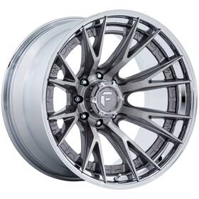 Fuel Fc402ap22108718n Fusion Forged Catalyst 22x10 8x170 -18mm Platinum/chrome Wheel Rim 22 Inch