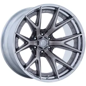 Fc402ap22126344n Fuel Fusion Forged Catalyst 22x12 6x135 -44mm Platinum/chrome Wheel Rim 22 Inch